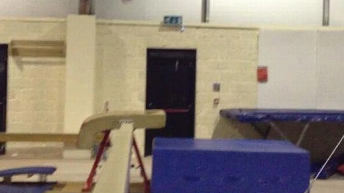 Gymnast paralysed in freak vault accident speaks of determination to walk again