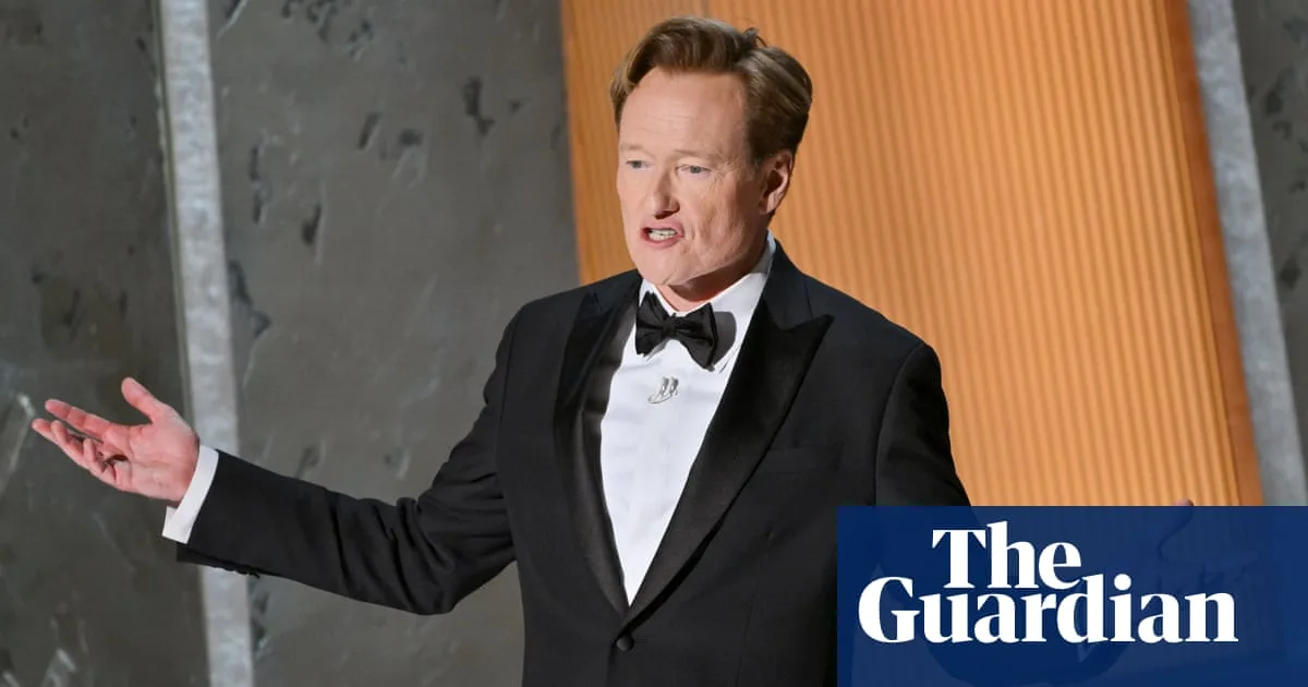 Conan O’Brien to return as Oscars host for 2026 ceremony