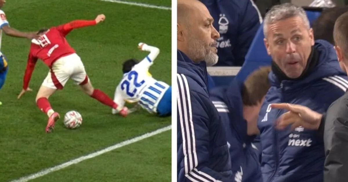 Forest Fume After VAR Overturns Penalty in FA Cup Draw with Brighton
