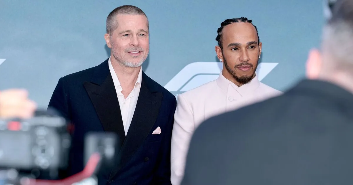 Brad Pitt Unimpressed by Hamilton's Age Remark on F1 Film