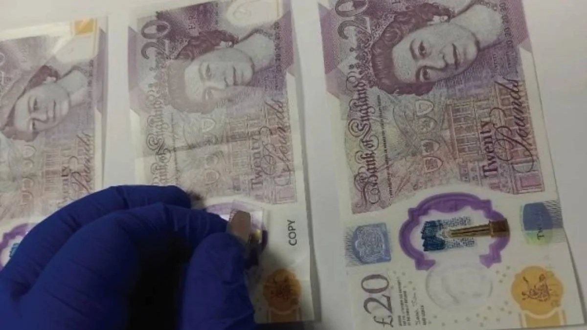 Leicestershire Police Issue Warning Over Surge in Fake £20 Notes