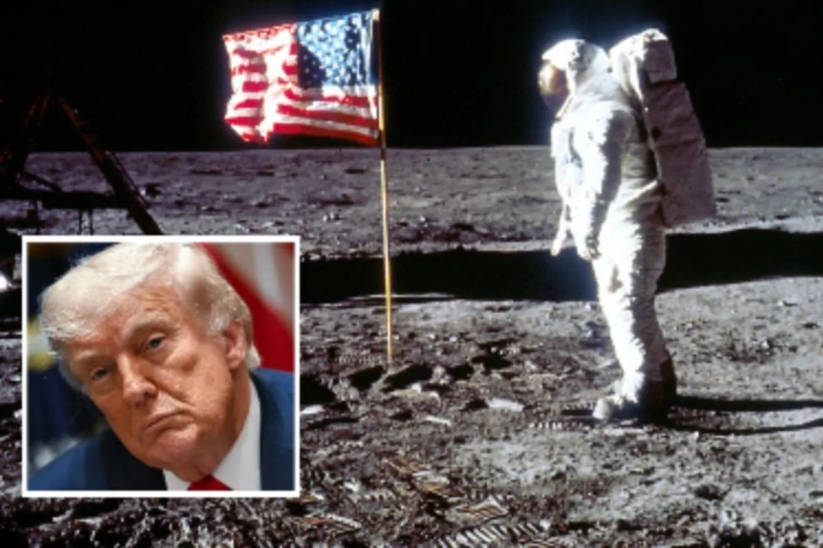 Moon landing hoax believers outnumber Trump name supporters, poll suggests