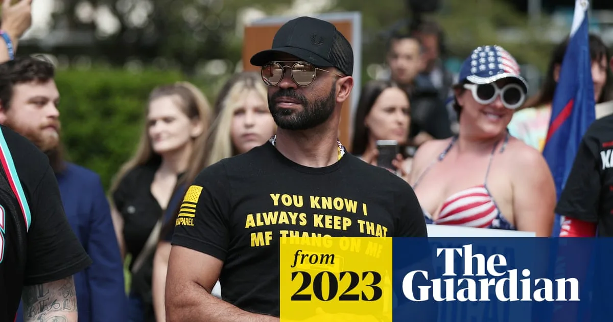 Proud Boys Leader Enrique Tarrio Sentenced to 22 Years for Capitol Riot