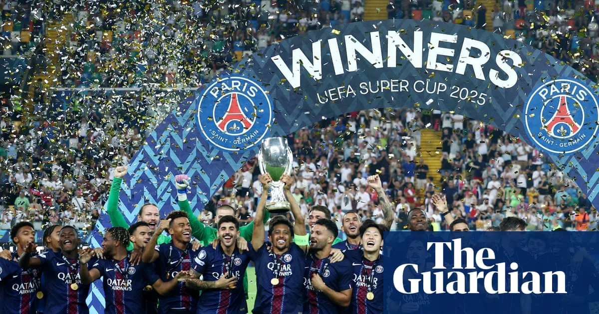 Nuno Mendes gets PSG party started in Super Cup shootout win against Spurs