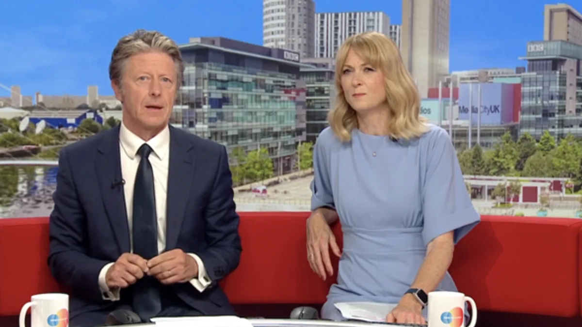 BBC Breakfast Awkward Moment as Rachel Burden Shuts Down Charlie Stayt