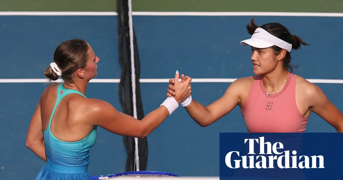 Raducanu Beats Kostyuk in US Open Warm-Up in Washington