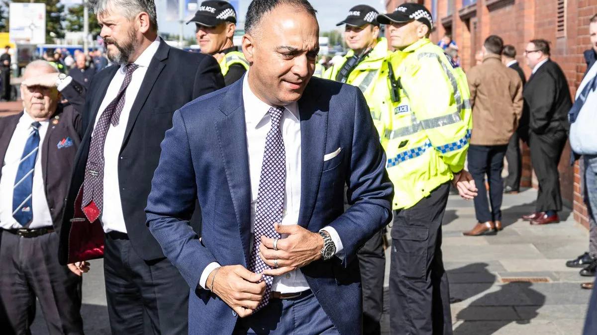 Rangers Vice Chairman Steps Down Due to UEFA Ownership Rules