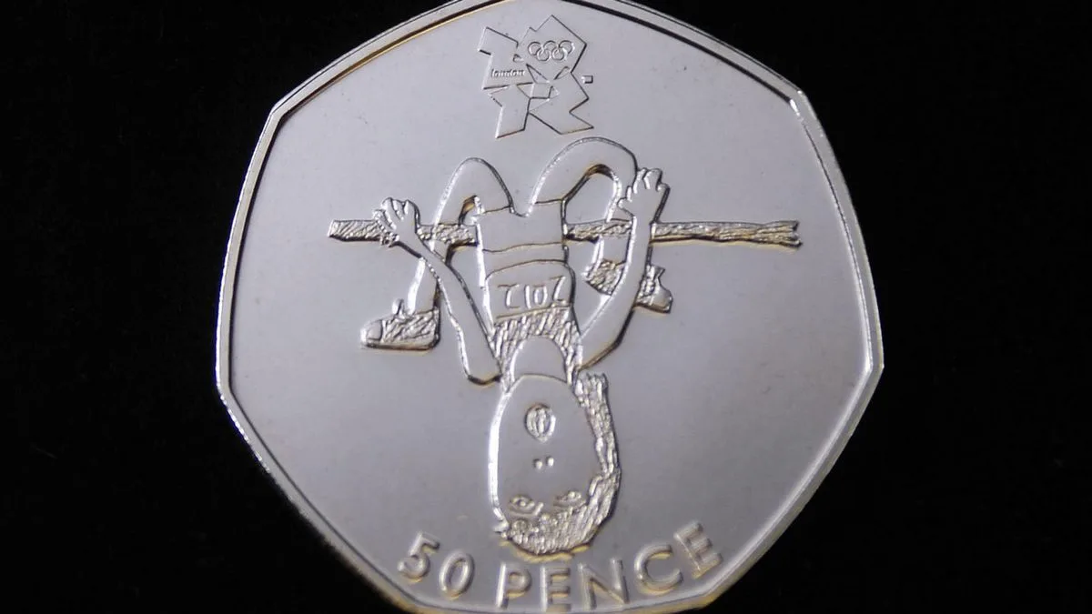 Rare 50p Coin Sells for £250 on eBay
