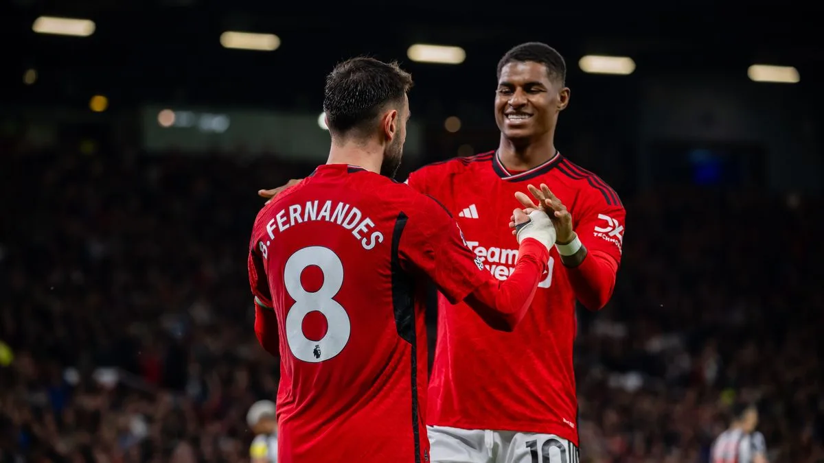 Marcus Rashford Hails Bruno Fernandes After Assist Record Equalled