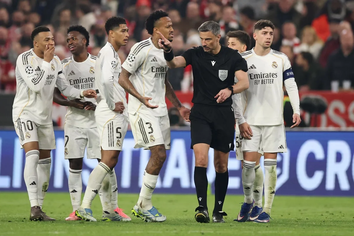 Real Madrid fume at ‘unbelievable’ red card as Bayern win Champions League thriller