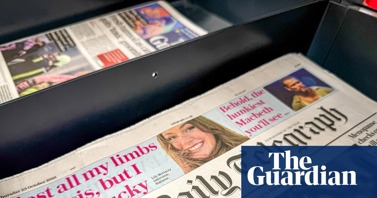RedBird Drops £500m Telegraph Bid Over China Concerns