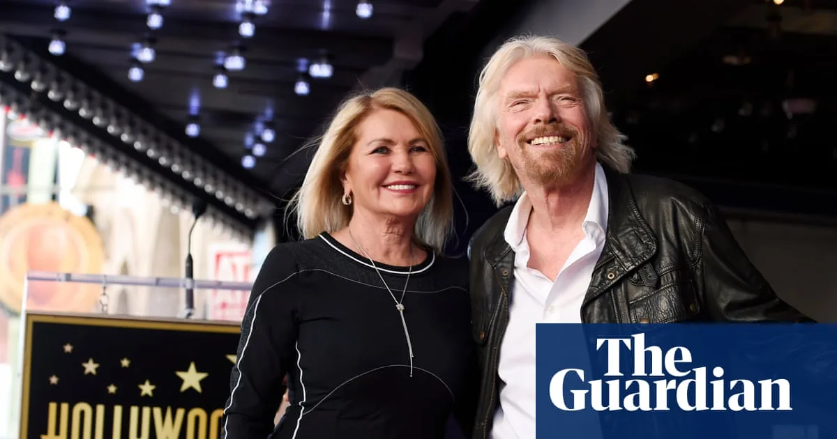 Joan Templeman, wife of billionaire Richard Branson, dies aged 80