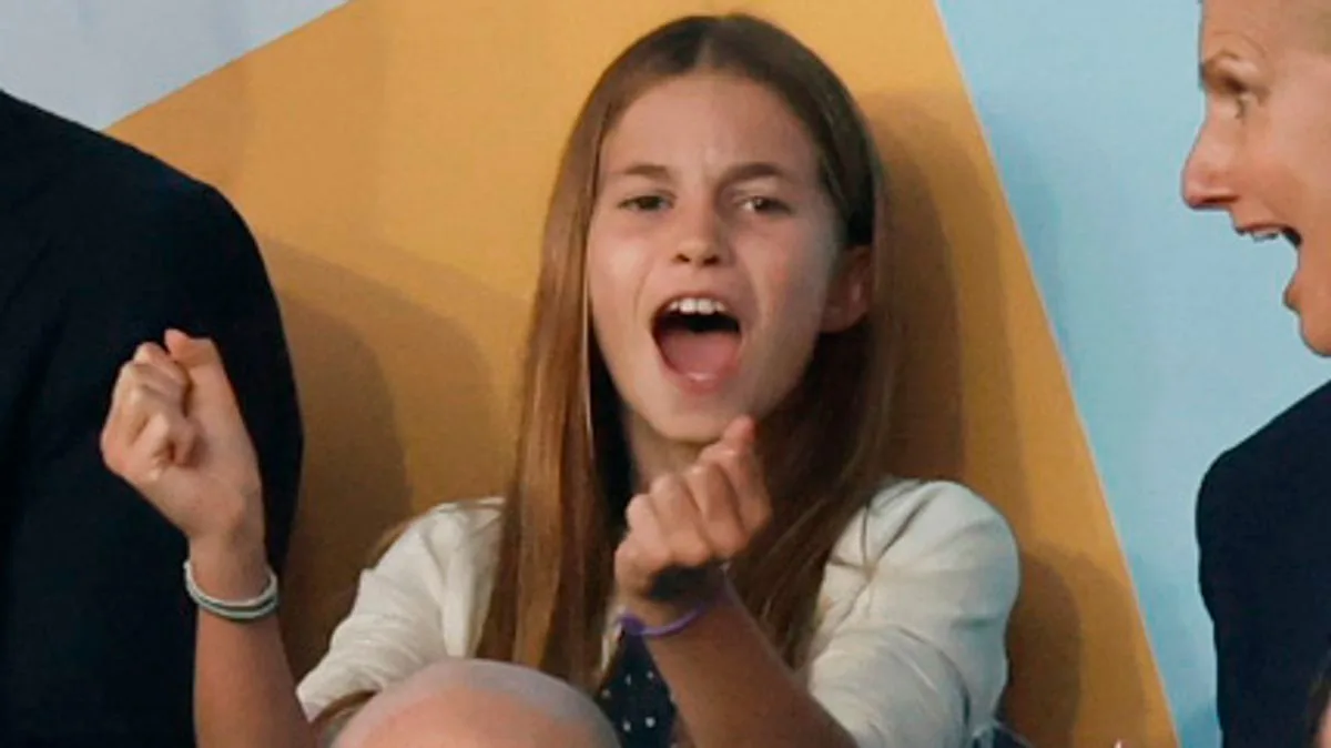 Princess Charlotte's Nerves as Lionesses Clinch Euro Glory