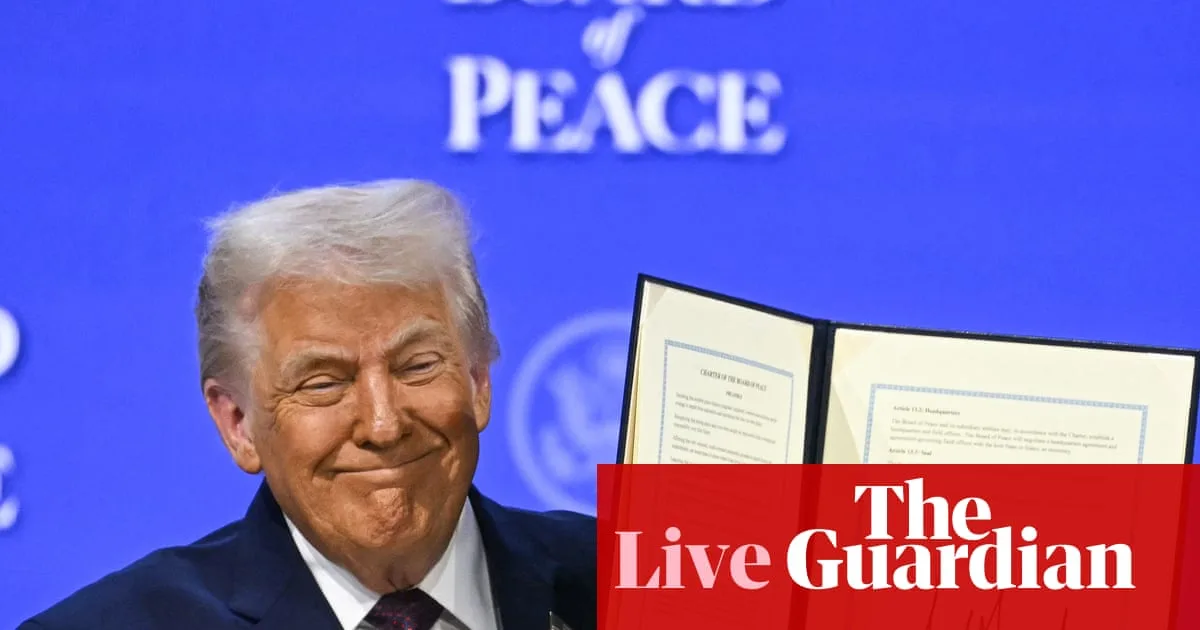 Trump Launches 'Board of Peace' at Davos as Kushner Unveils Gaza Master Plan
