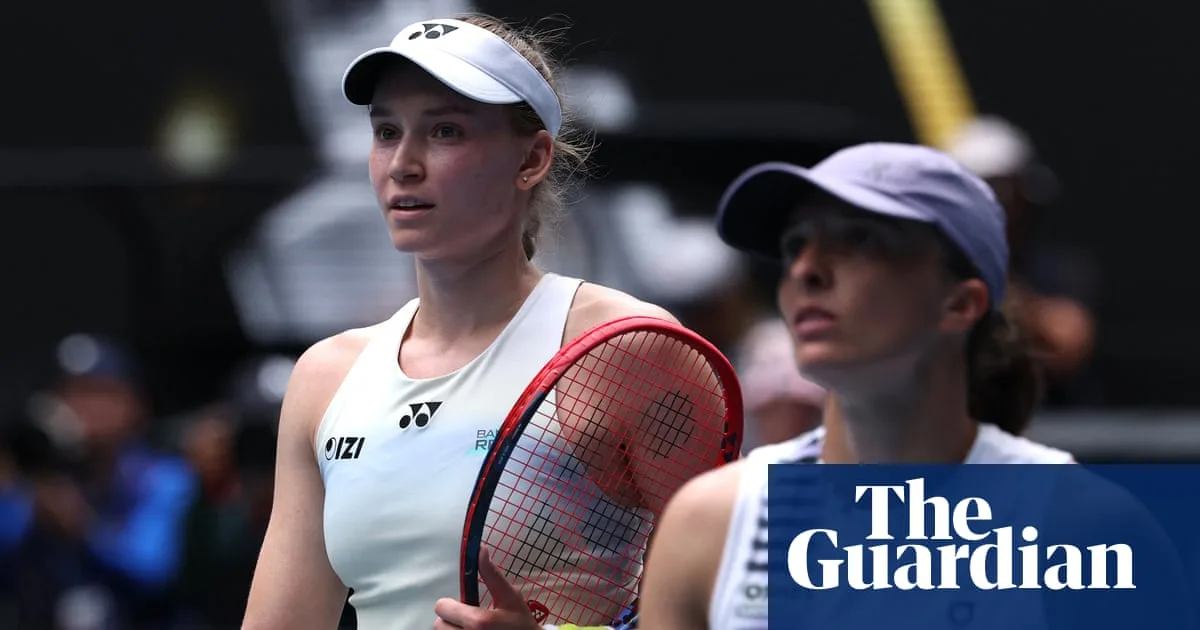 Rybakina Powers Past Swiatek to Reach Australian Open Semi-Finals