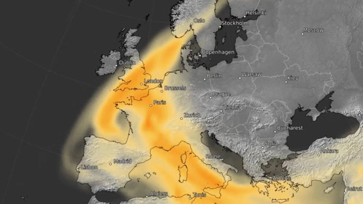 Saharan Dust Brings Blood Rain And Orange Skies To UK