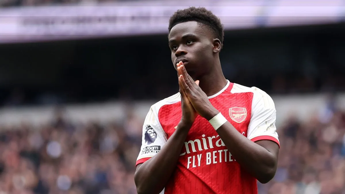 Saka: Arsenal's Title Pursuit of Man City a 'Beautiful Challenge'