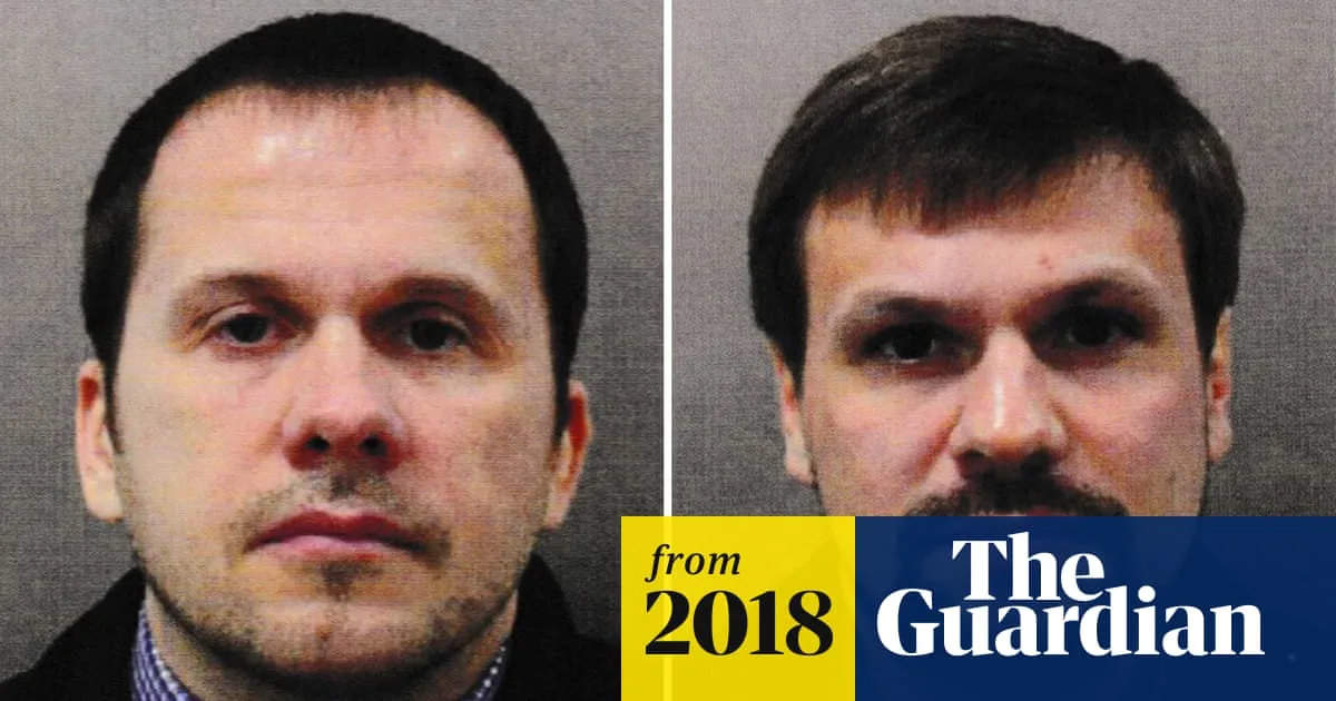 Salisbury Poisoners' London Movements With Novichok