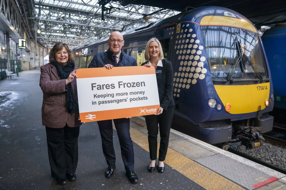 Scottish Rail Fares Frozen for 2026-27 in Budget Announcement