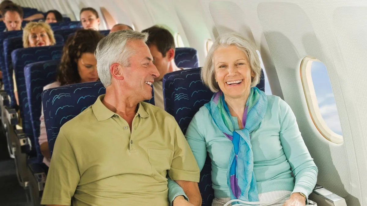 Senior travellers urged to do simple exercises every 30 minutes on flights