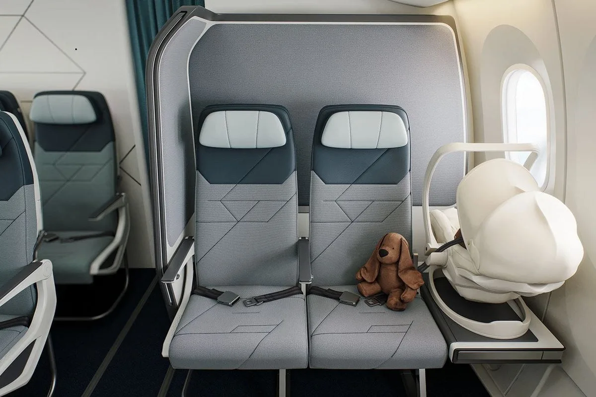 SkyNook: New Plane Seat Design Transforms Last Row