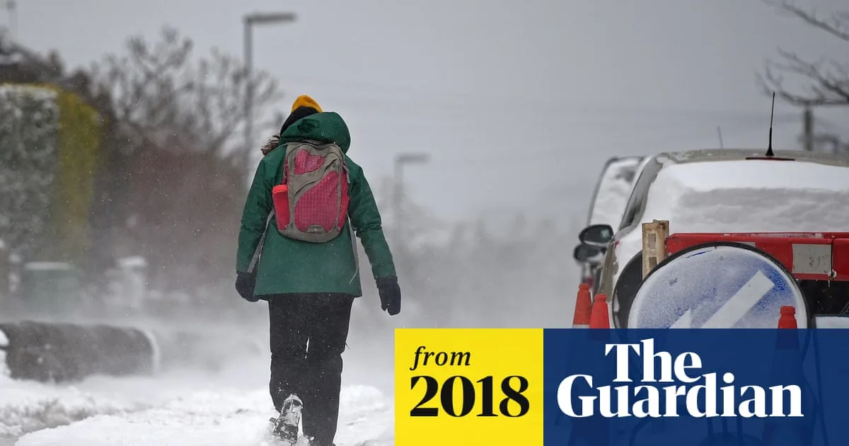 Snow and Ice Warnings Cause Travel Chaos Across UK