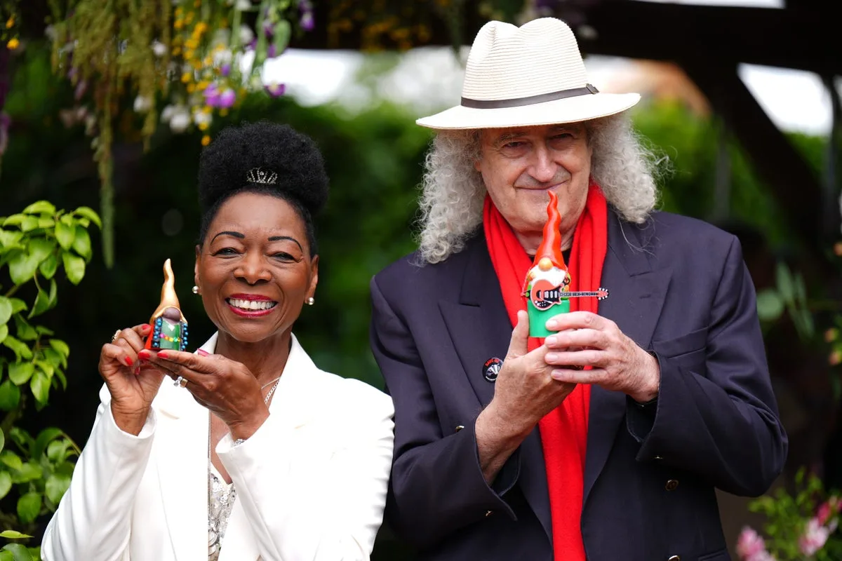 Stars Show Off Gnomes At Chelsea Flower Show Charity Auction