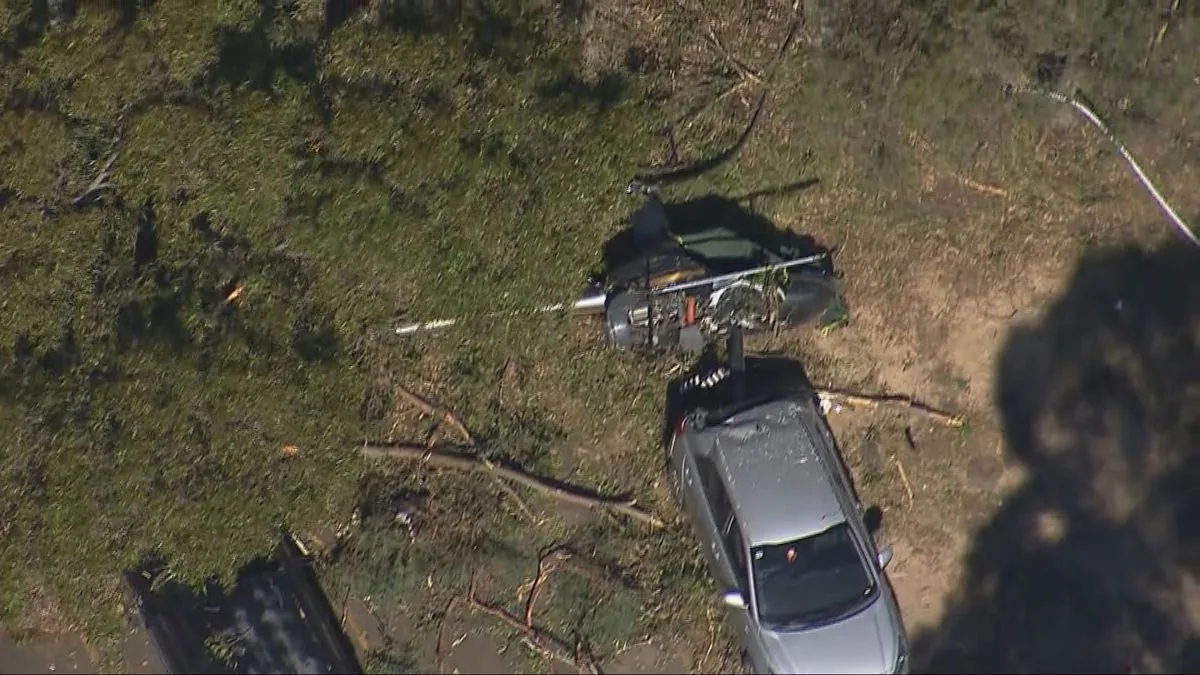 Man Dies in Sydney Helicopter Crash at Bankstown Car Park