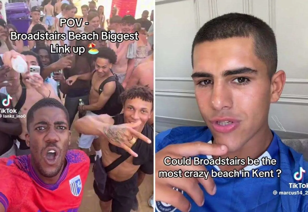 Social Media Influencers Deny Fuelling Kent Beach Chaos as Residents Urge Them to ‘Stay Away’