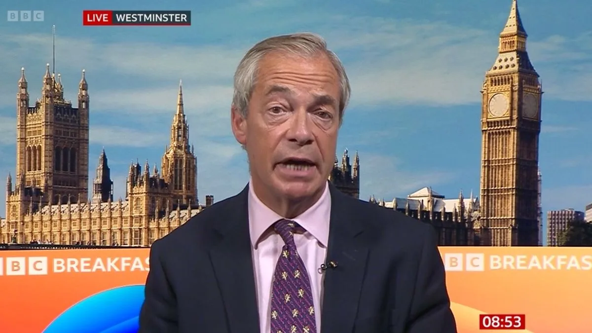 Farage Clashes With Interviewers Over Undeclared £5m Gift From Billionaire