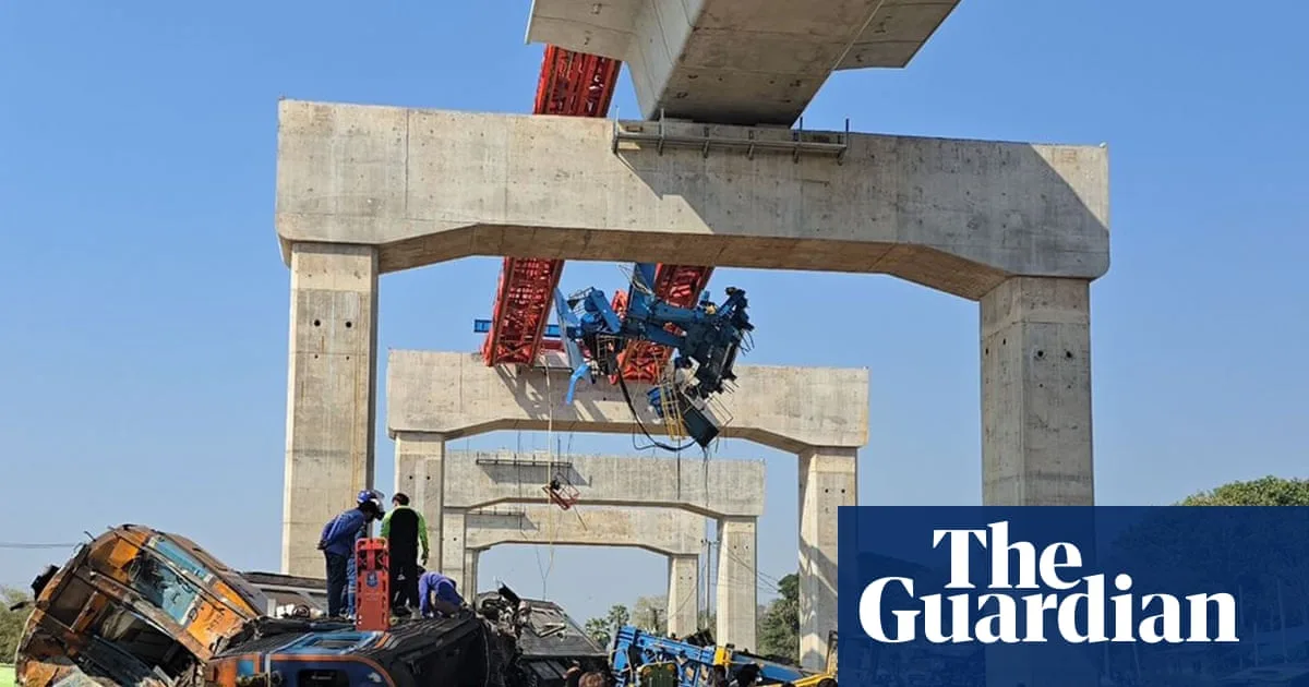 At Least 32 Killed as Crane Collapses on Passenger Train in Thailand