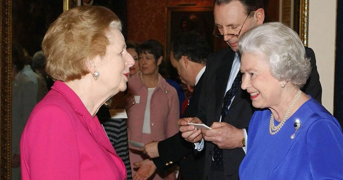 Thatcher's Deep Curtsy for Queen Reveals Profound Respect