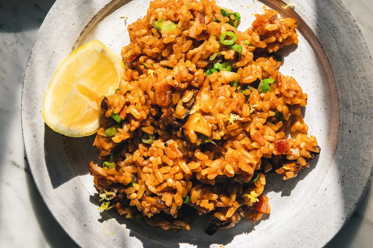 Tomato Bacon Sticky Rice: A Dim Sum Classic Reimagined