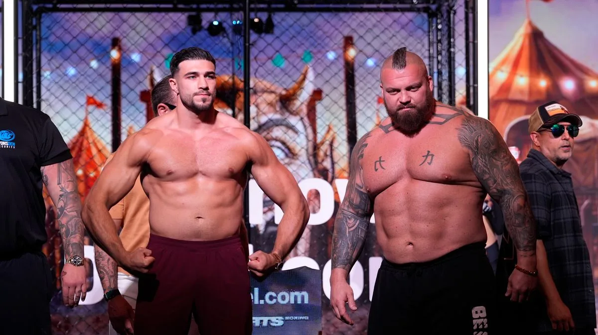 Tommy Fury to Face Eddie Hall in Bizarre Misfits Boxing Match Tonight