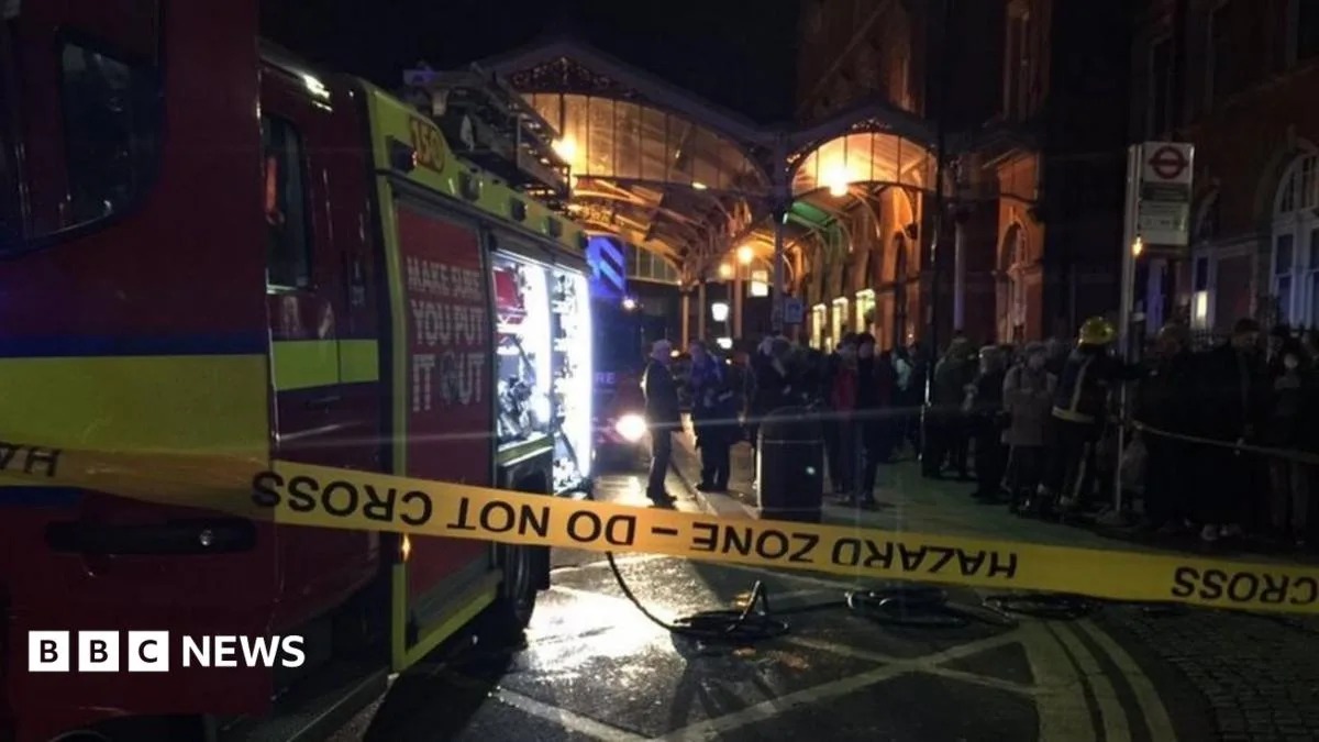 London Marylebone Station Evacuated After Train Fire