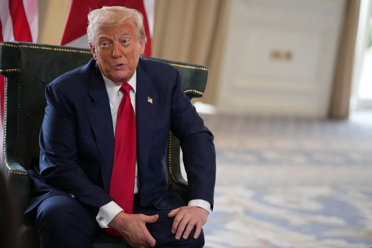 Trump Baselessly Suggests Democrats Tampered with Epstein Files
