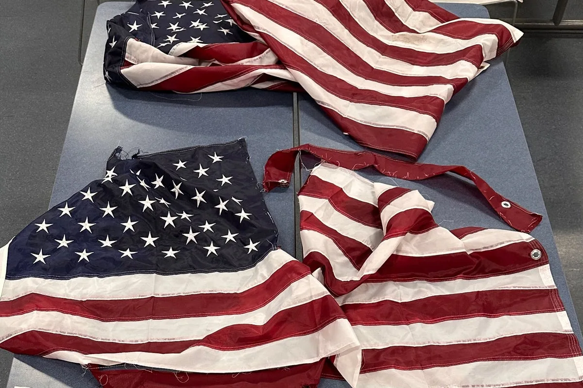 American Flags Torn Down in Cape Cod Amid Trump's Anti-Desecration Order