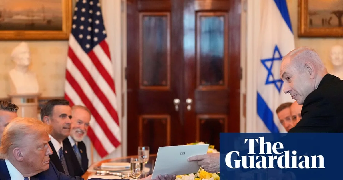 Netanyahu Nominates Trump for Nobel Peace Prize During White House Meeting