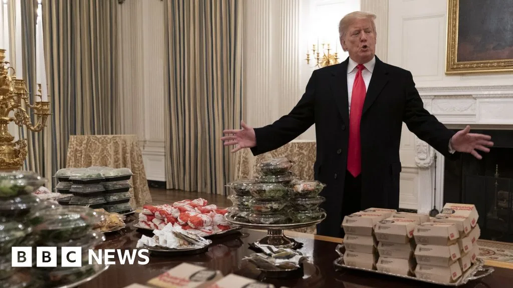 Trump Serves Fast Food to Police in Texas Border Visit