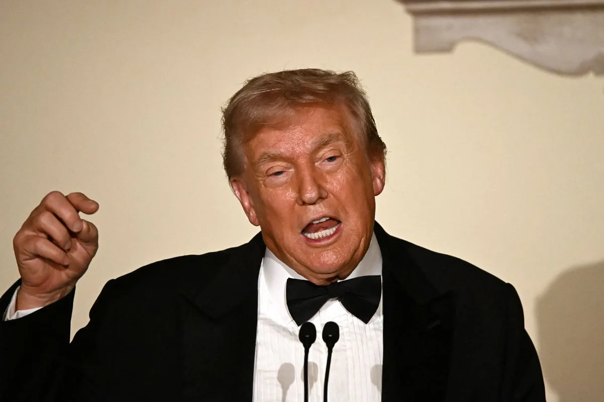 Trump's Makeup-Smeared Hand Fuels Health Speculation at White House Ball