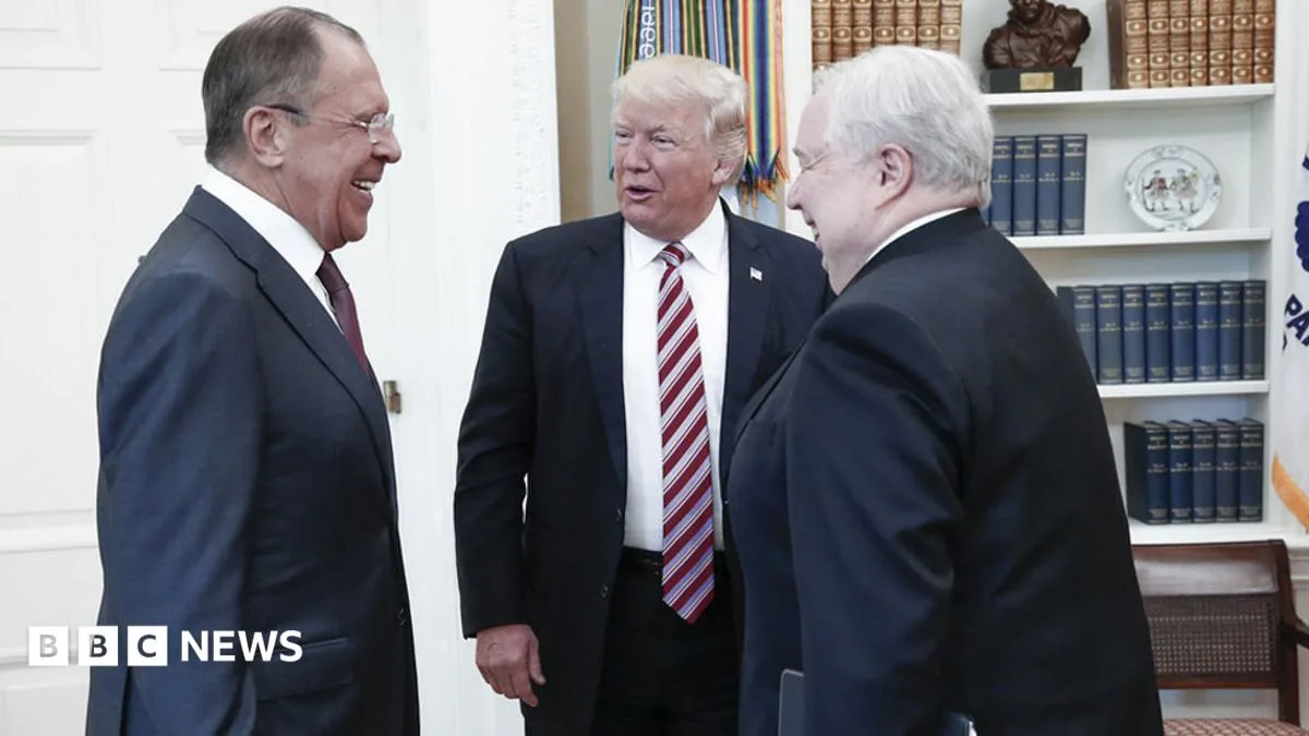Trump 'shared classified information with Russia'