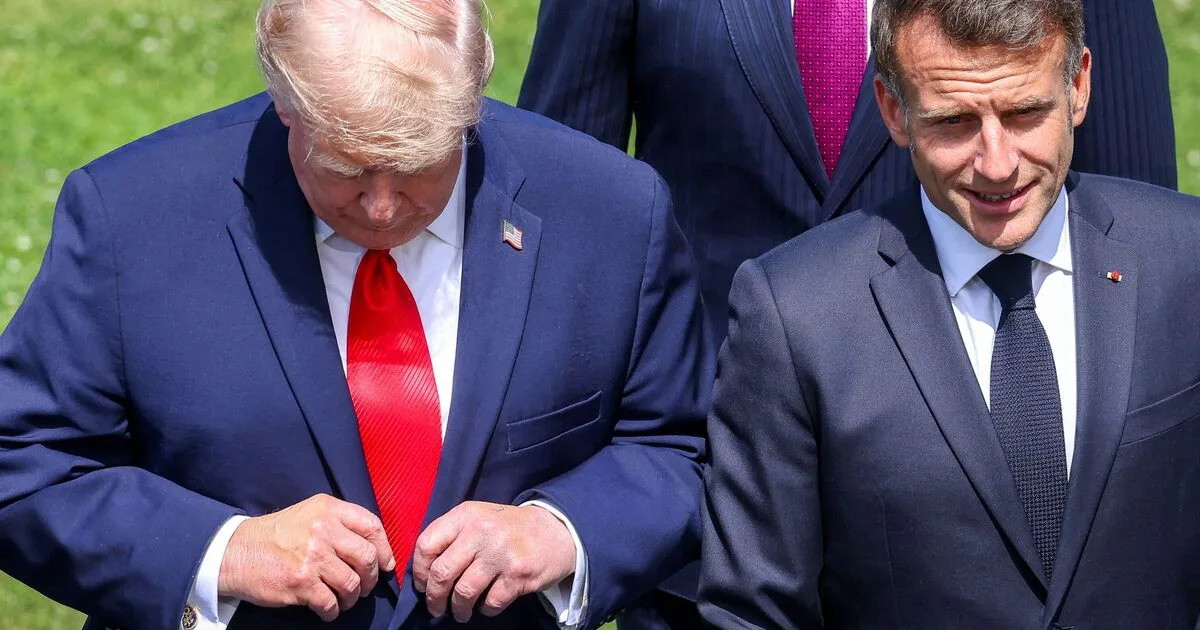 Trump's Hand Mark Fuels Fresh Health Speculation at G7