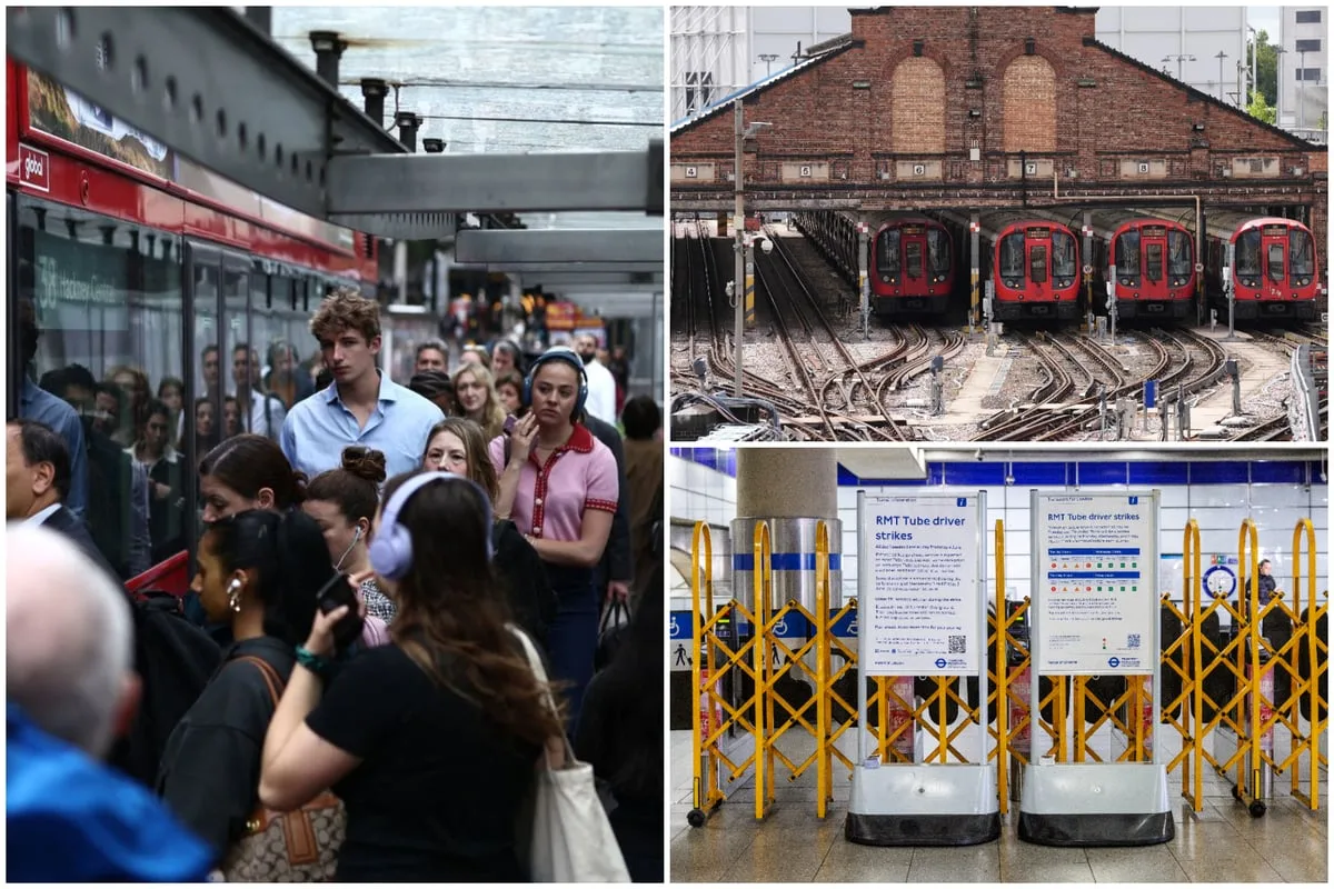 London Underground Drivers Strike Again, Causing Severe Rush Hour Disruption