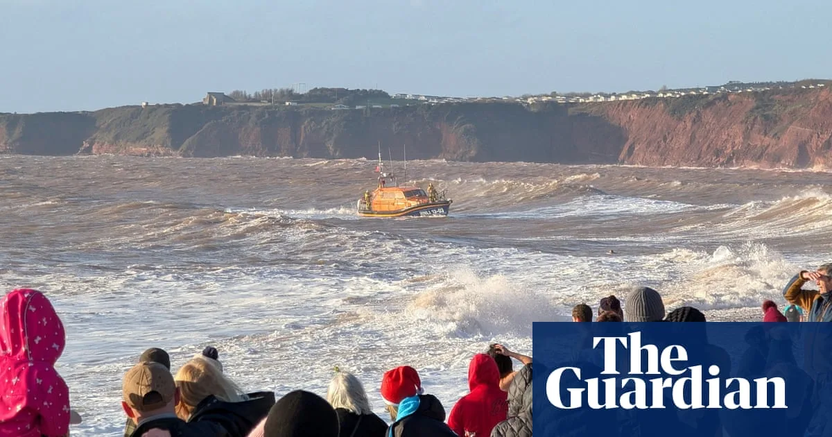 Two Men Missing At Sea Off Devon Coast On Christmas Day