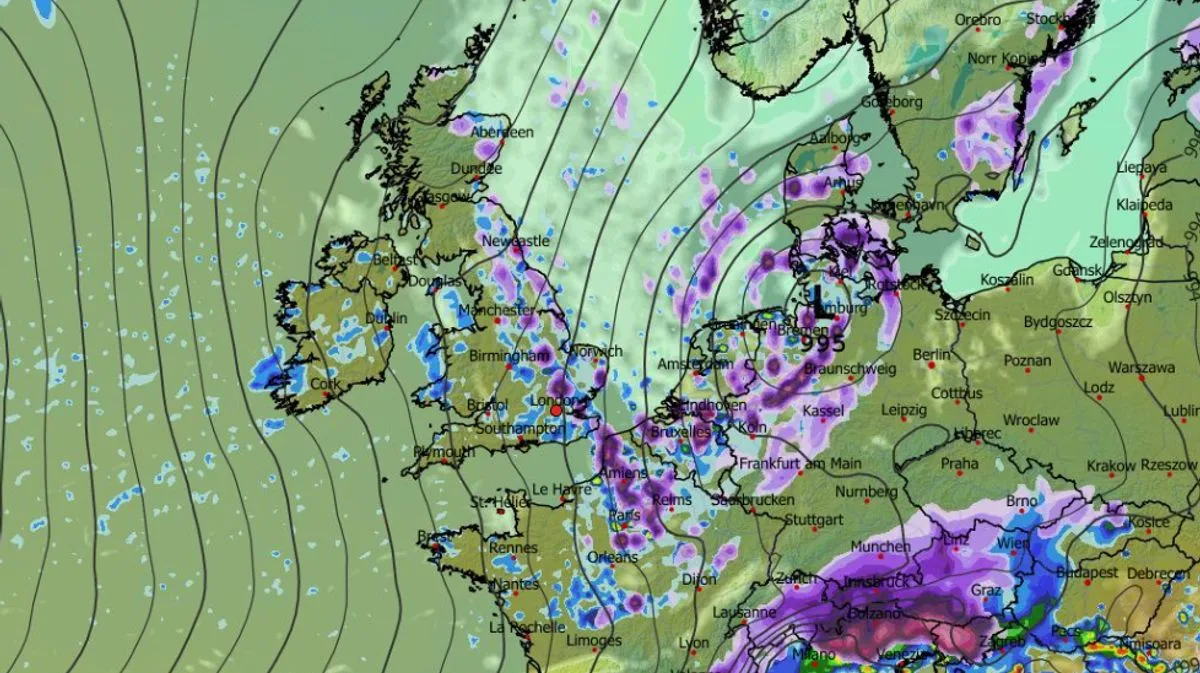 UK Braces for 'Beast from the East' as Snow and -4C Freeze Forecast