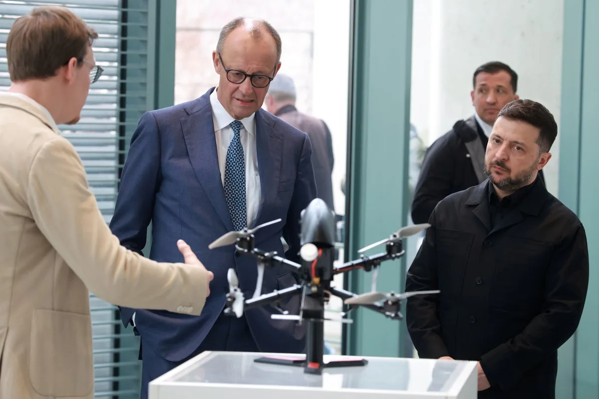 UK pledges £752m and 120,000 drones to Ukraine