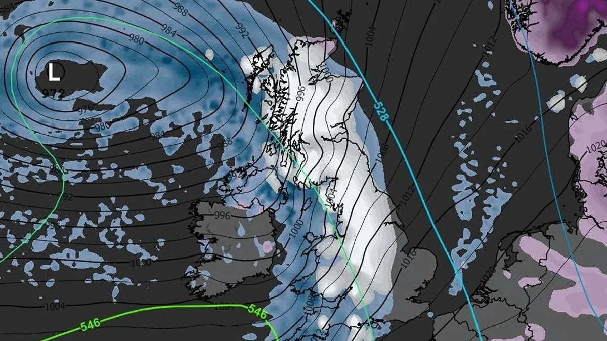 Snow to Blanket UK This Weekend: Up to 14cm Forecast