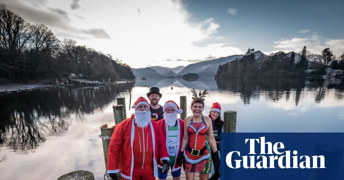 Come On In, All Ye Faithful: UK's Best Festive Swims for Christmas and New Year