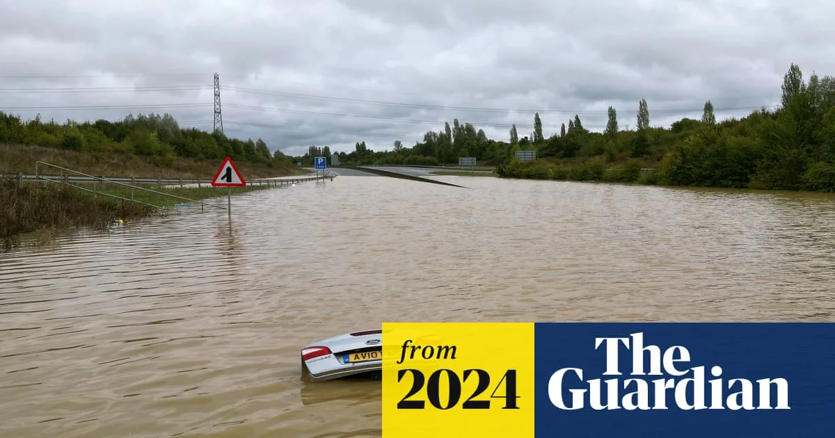 Month's Rain in One Day Sparks Flooding Chaos Across England