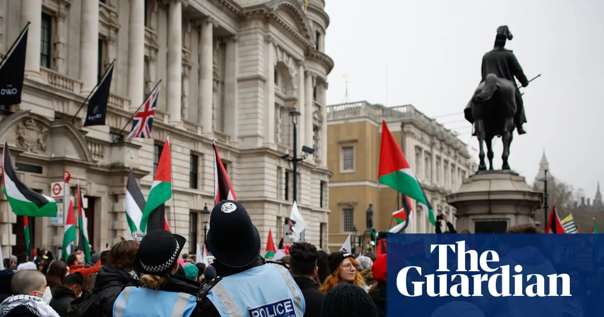 Union Leaders Condemn Met Over Pro-Palestinian Protest Arrests